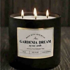 BIG ASS CANDLE 70 OZ Gardenia Dream Soy Wax Candle Phthalate & Paraben Free